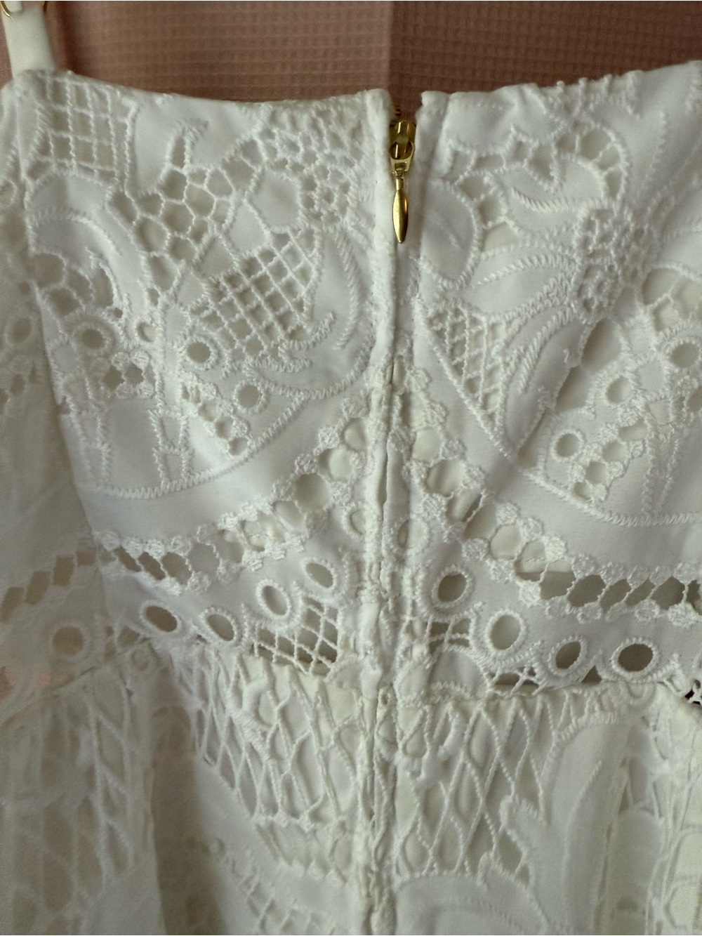 Lilly Pulitzer White Lace Spaghetti-Strap Dress - Picture 6 of 9